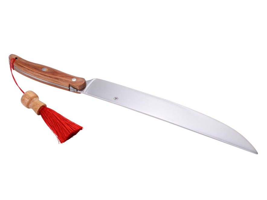 Champagne Saber Laguiole Red Tasselproduct image #2