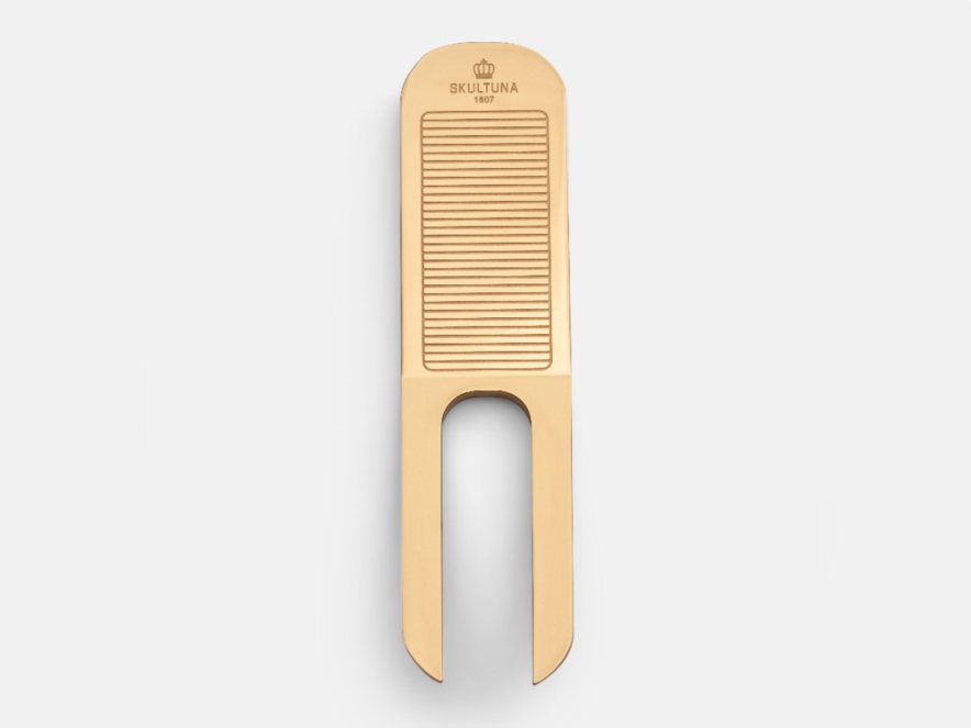 Golf Divot Tool Skultuna 1607 Gold Platedproduct image #3