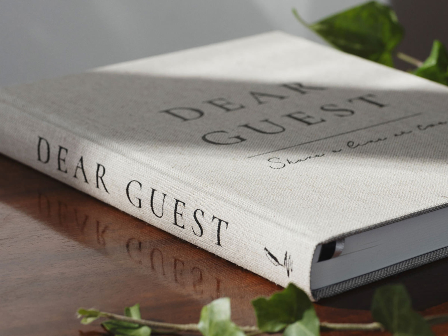 Guest Book Paperstyle Large "Dear Guest"product image #2