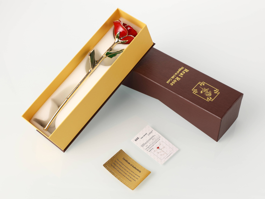24K Gold Plated Rose Frejaproduct image #4