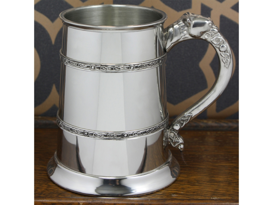 Handmade Pewter Mug Beer Tankard Kieran Celtic 17 ozproduct image #4