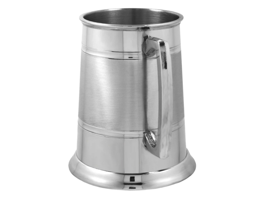 Handmade Pewter Mug Beer Tankard Willard Satin 17 ozproduct image #2