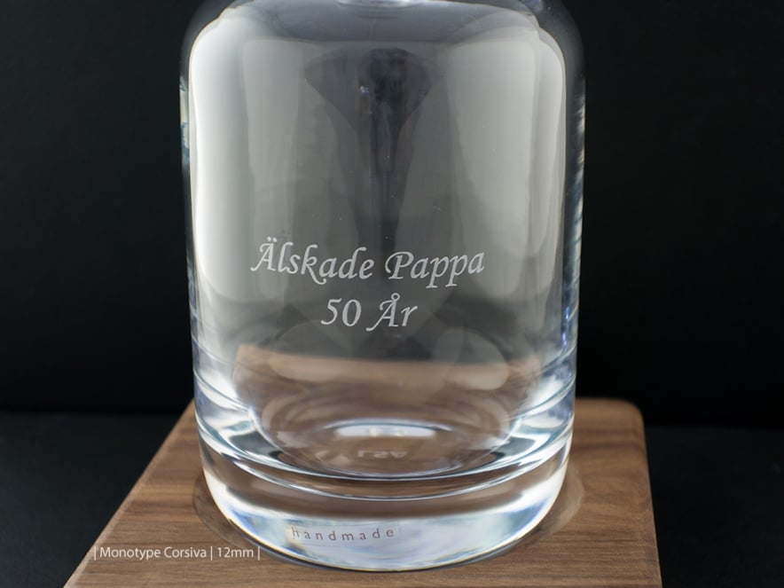 Whiskey Decanter Engraved LSA Renfrewproduct image #3