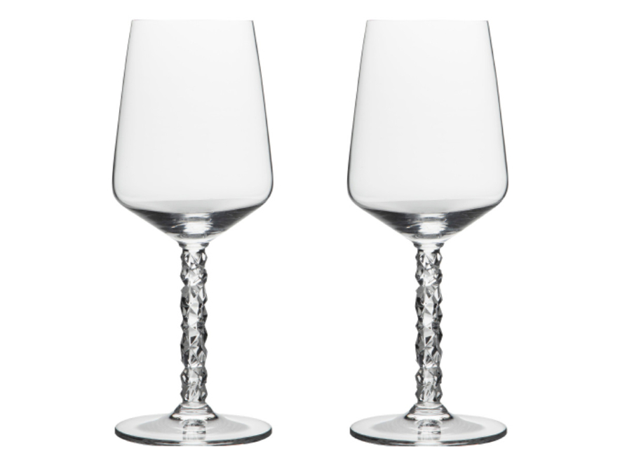 Wine Glasses Orrefors Carat Engraved Set of 2product image #1