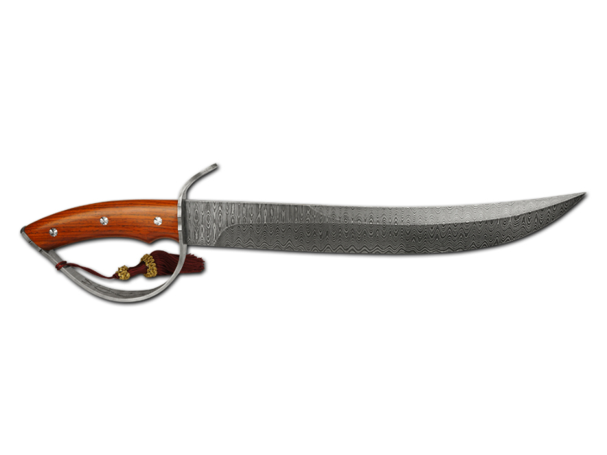 Champagne Saber Viper Mathusalem Damasco Steel Cocobolo LEproduct image #1