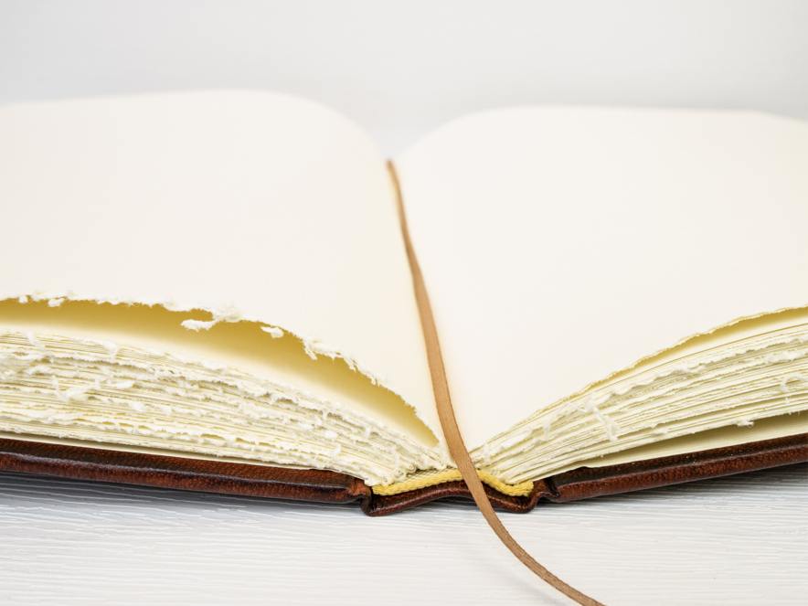 Leather Guest Book Antique Largeproduct image #3
