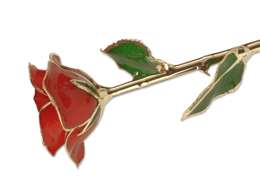 24K Gold Plated Rose Frejaproduct image #2