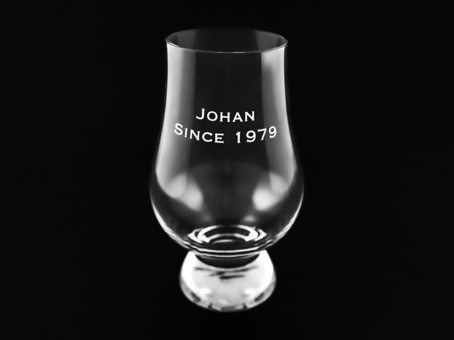 Whiskey Glasses Glencairn Set of 4 Engravedproduct image #2