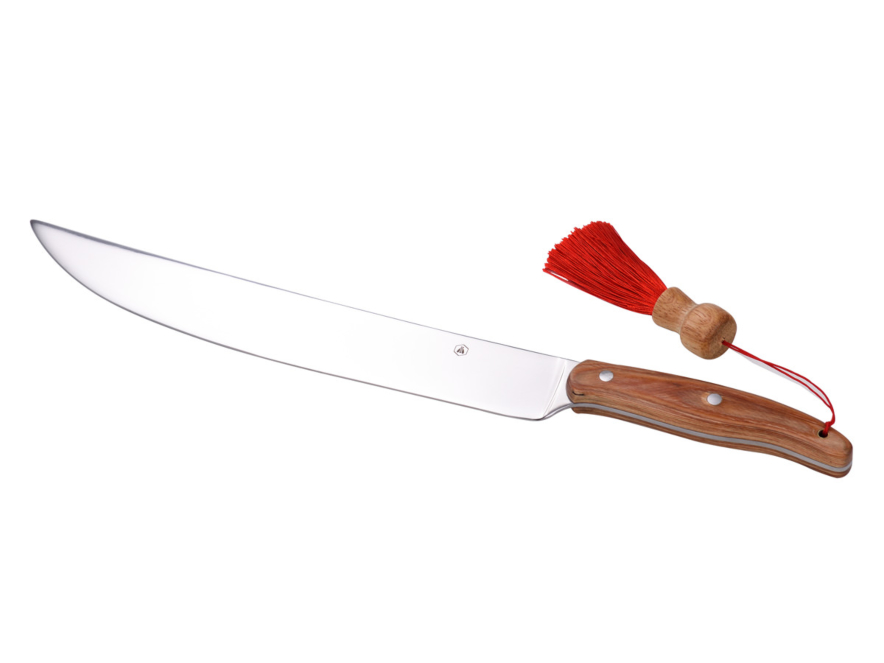 Champagne Saber Laguiole Red Tasselproduct image #1