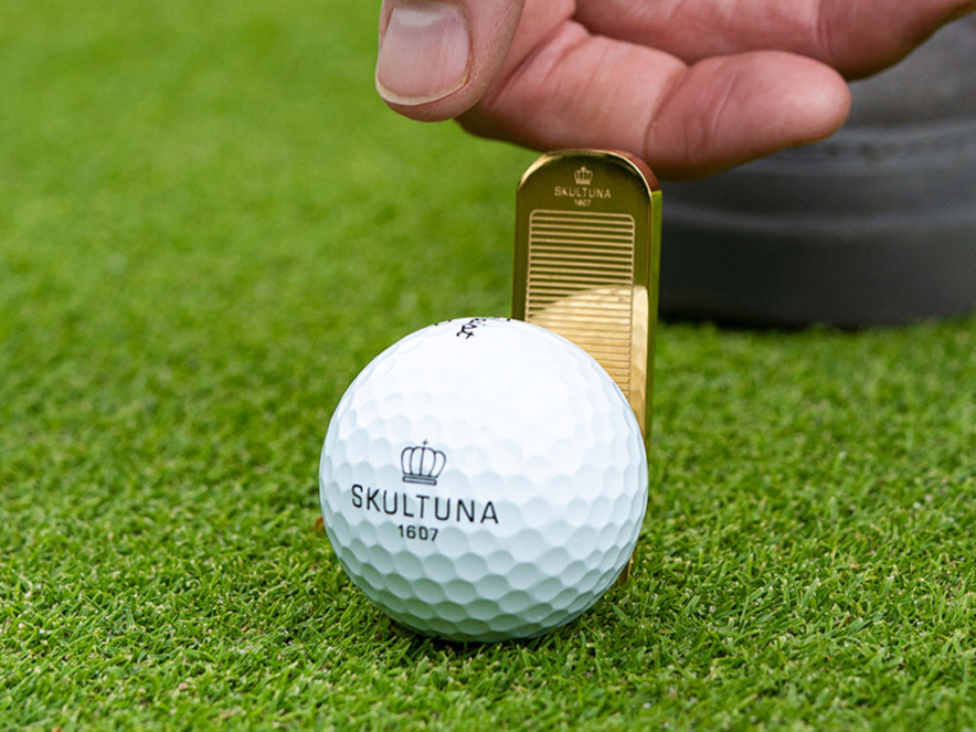 Golf Divot Tool Skultuna 1607 Gold Platedproduct image #4
