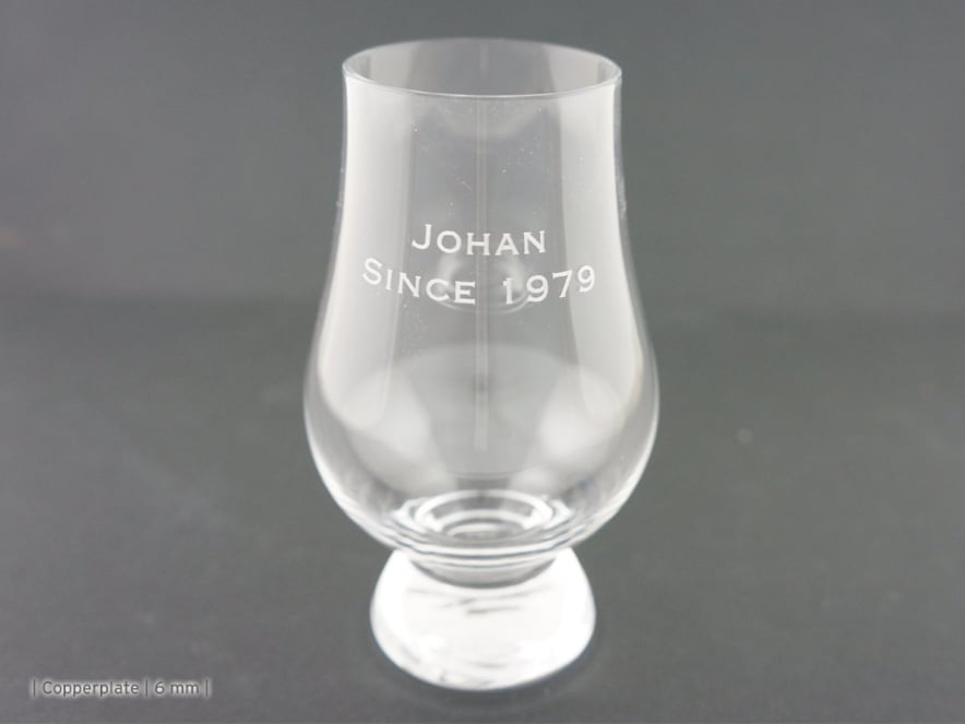 Whiskey Glasses Glencairn Set of 6 engravedproduct image #2