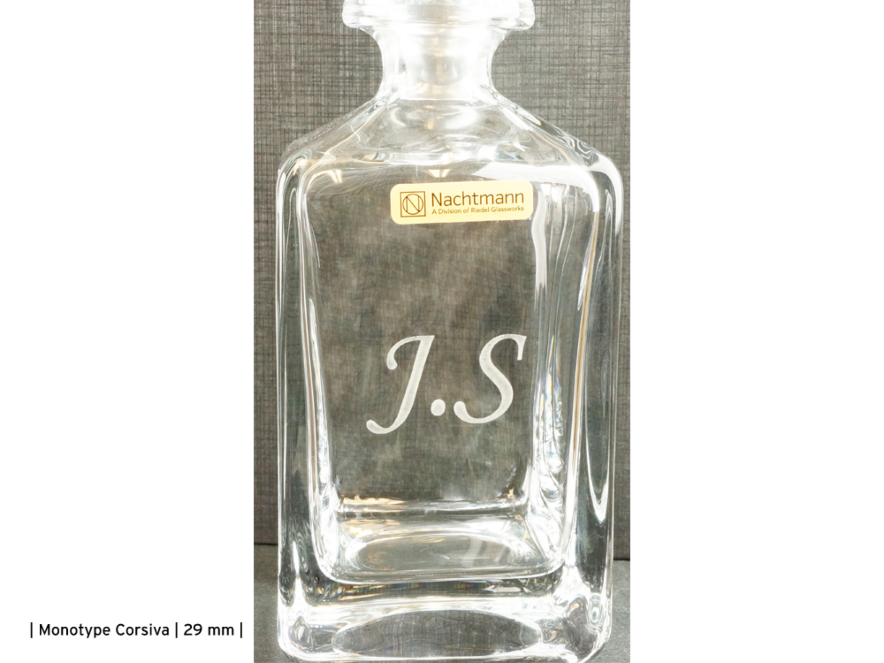 Whiskey Decanter Engraved Nachtmann Julia Paolaproduct image #2