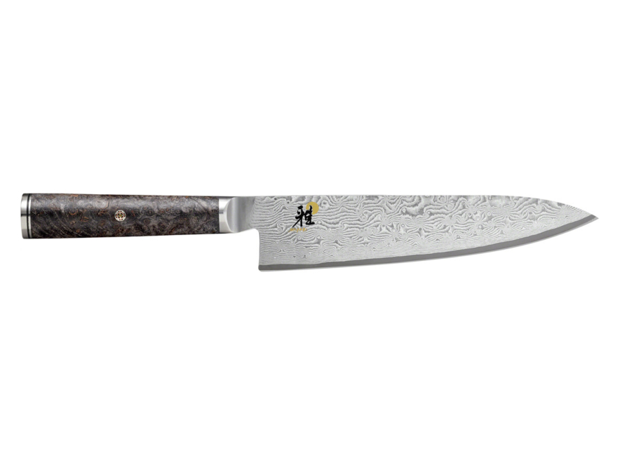 Chefs Knife Japanese Engraved Miyabi 5000MCD 67 Black 8 inproduct image #1