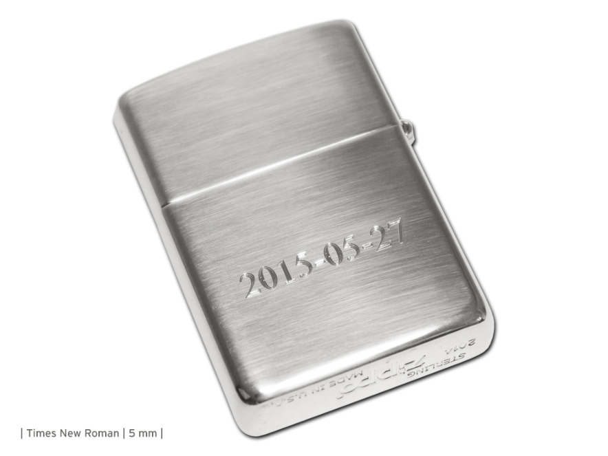 Zippo Lighter 925 Sterling Silver