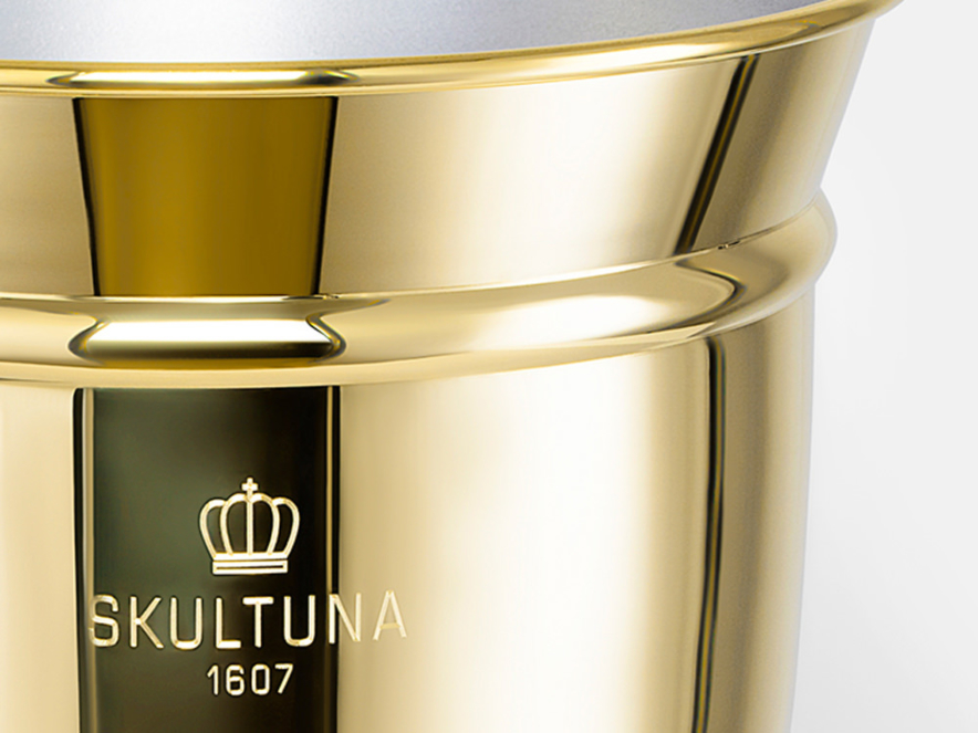 Champagne & Wine Bucket Skultuna 1607 Polished Brassproduct image #2