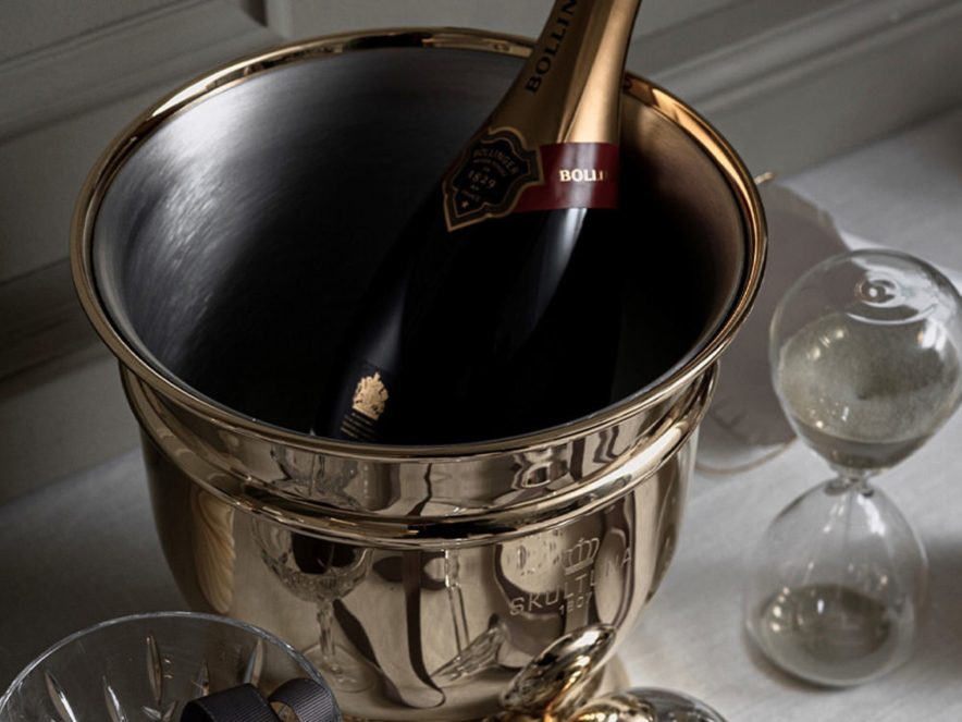 Champagne & Wine Bucket Skultuna 1607 Polished Brassproduct image #4
