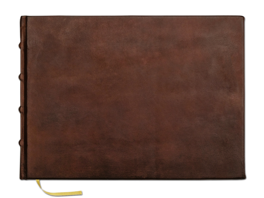 Leather Guest Book Classic Largeproduct image #1
