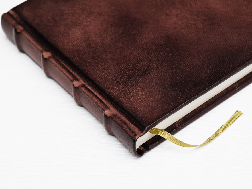 Leather Guest Book Classic Mediumproduct image #2