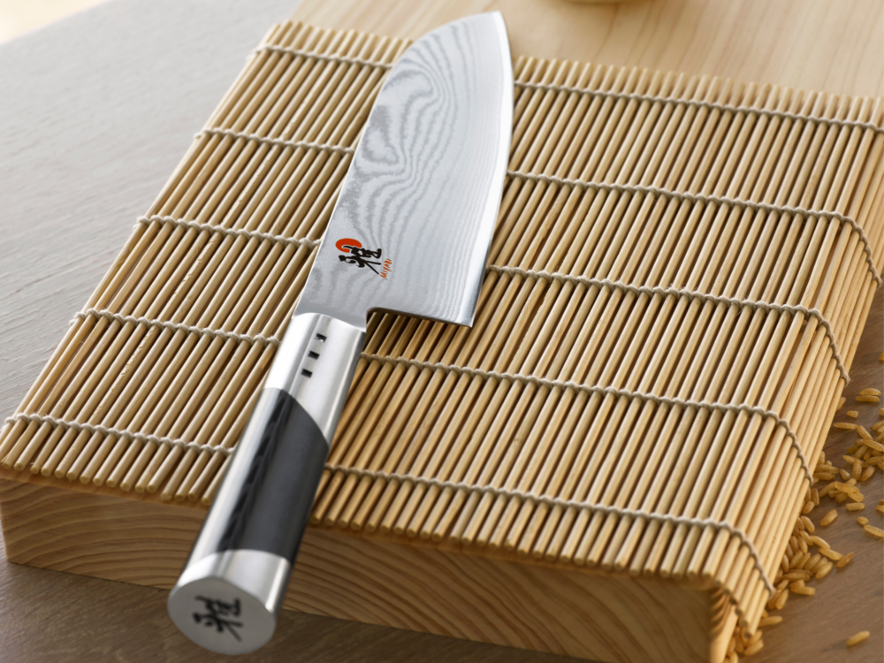 Japanese Chefs Knife Engraved Miyabi 7000D Santoku 7 inproduct image #2