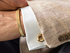 Engraved Cufflinks Skultuna 1607 Icon Model 8 Gold Platedproduct thumbnail #4