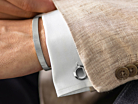 Engraved Cufflinks Skultuna 1607 Icon Model 8 Steelproduct thumbnail #4