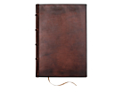 Leather Guest Book Antique Mediumproduct thumbnail #1