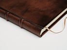 Leather Guest Book Antique Mediumproduct thumbnail #2