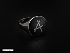Anatolio Signet Ring Men Adjustable 925 Sterling Silver BRHproduct thumbnail #2