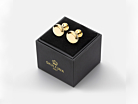 Engraved Cufflinks Skultuna 1607 Icon Model 8 Gold Platedproduct thumbnail #2