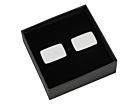 Engraved Cufflinks Milano 925 Sterling Silver Rectangleproduct thumbnail #3