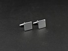 Engraved Cufflinks Milano 925 Sterling Silver Squareproduct thumbnail #2