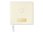 Personalized Guest Book Baby Shower Gold Heartproduct thumbnail #1