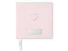 Personalized Guest Book Baby Shower Girl Pink Heartproduct thumbnail #1