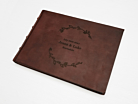 Leather Guest Book Classic Largeproduct thumbnail #5