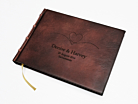 Leather Guest Book Classic Mediumproduct thumbnail #5
