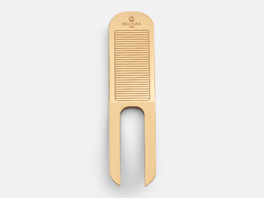 Golf Divot Tool Skultuna 1607 Gold Platedproduct zoom image #3