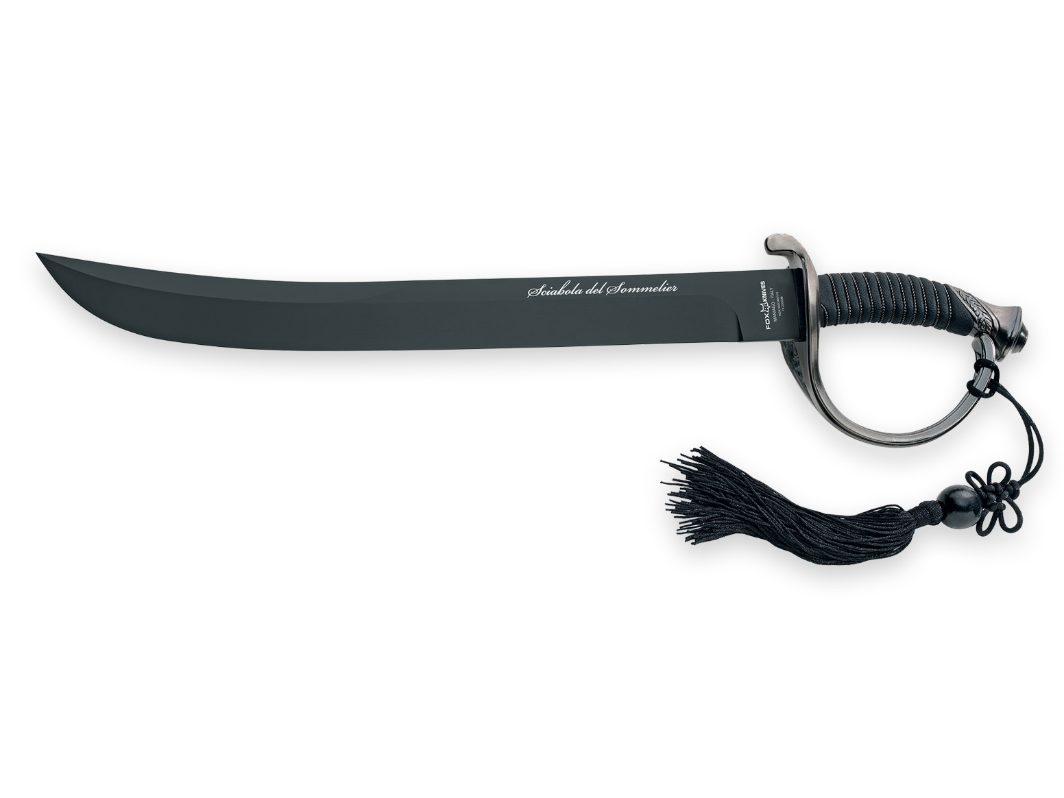 Champagne Saber Fox Sciabola del Sommelier Gun Metal Blackproduct zoom image #1
