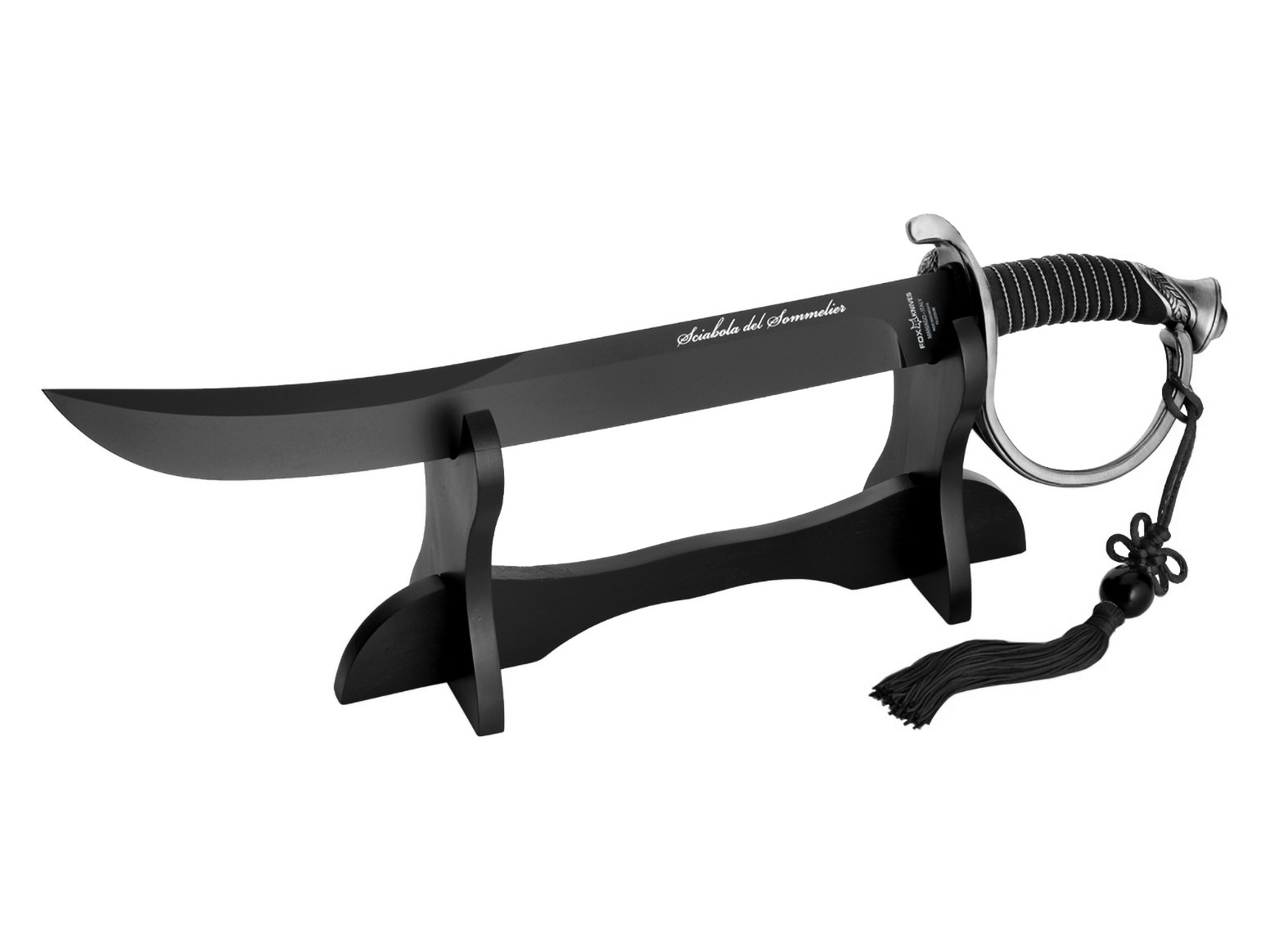Champagne Saber Fox Sciabola del Sommelier Gun Metal Blackproduct zoom image #2