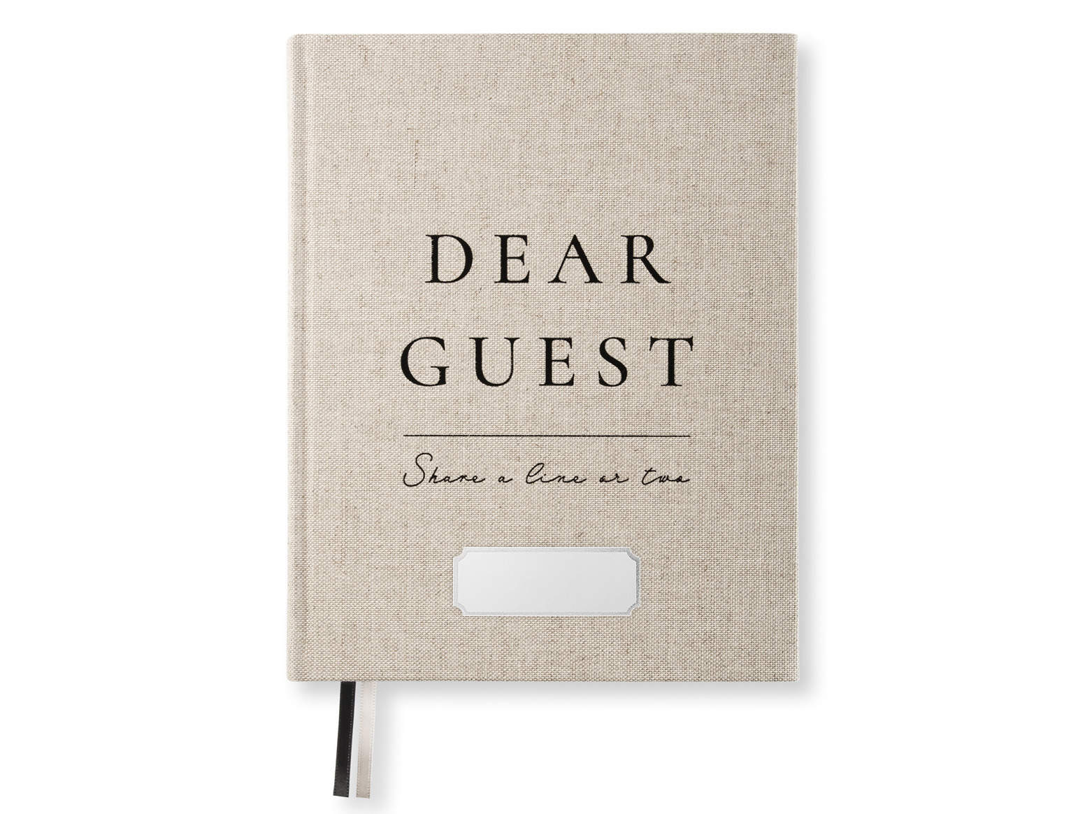 Guest Book Paperstyle Large "Dear Guest"product zoom image #1