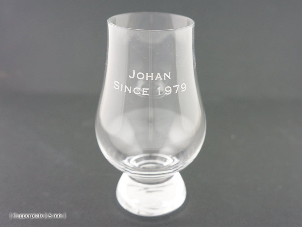 Whiskey Glasses Glencairn Set of 6 engravedproduct zoom image #2