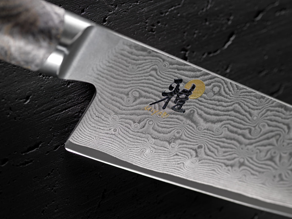 Chefs Knife Japanese Personalized Miyabi 5000MCD 67 Black 9.5 inproduct zoom image #2