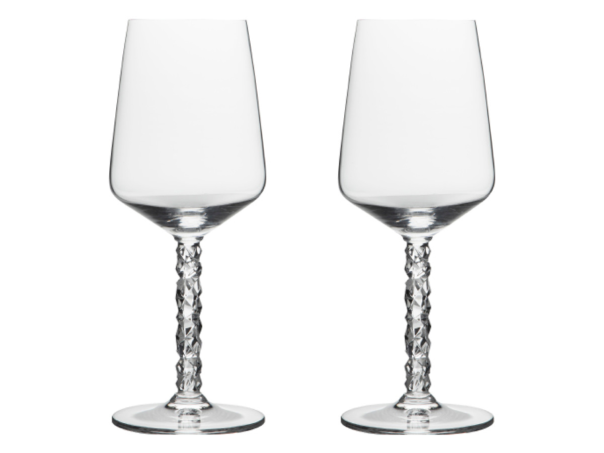 Wine Glasses Orrefors Carat Engraved Set of 2product zoom image #1