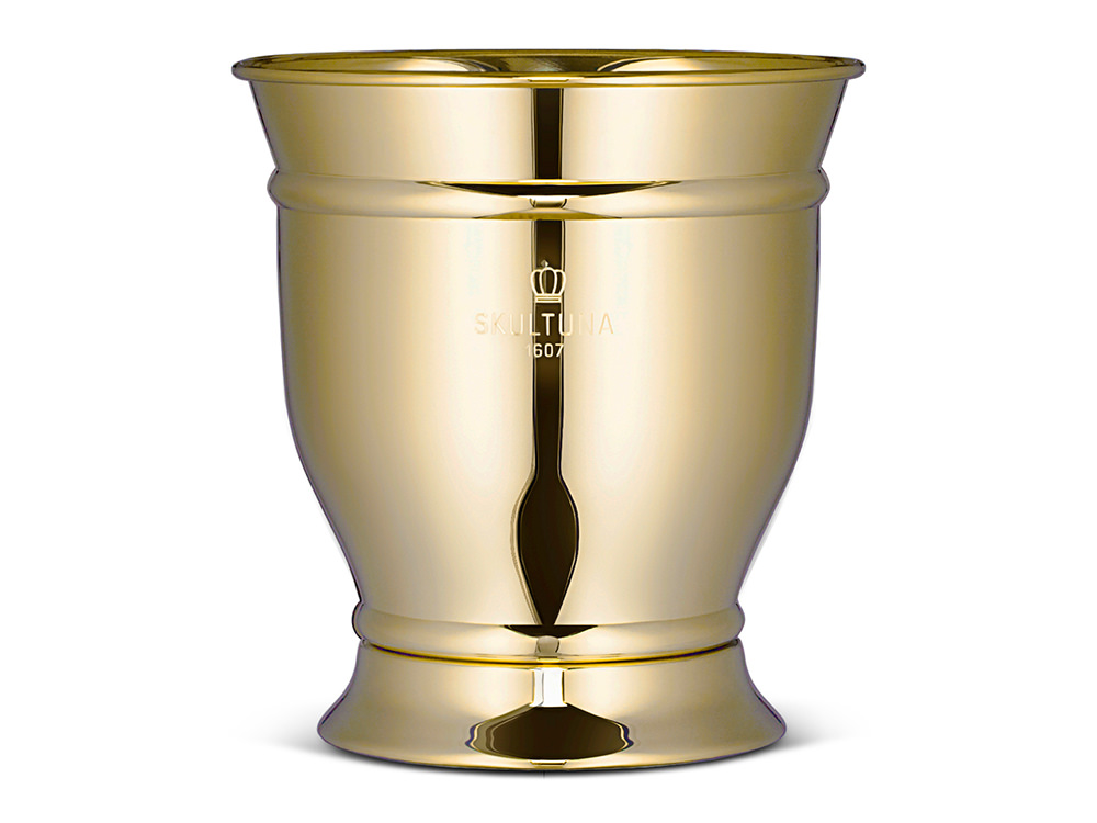 Champagne & Wine Bucket Skultuna 1607 Polished Brassproduct zoom image #1